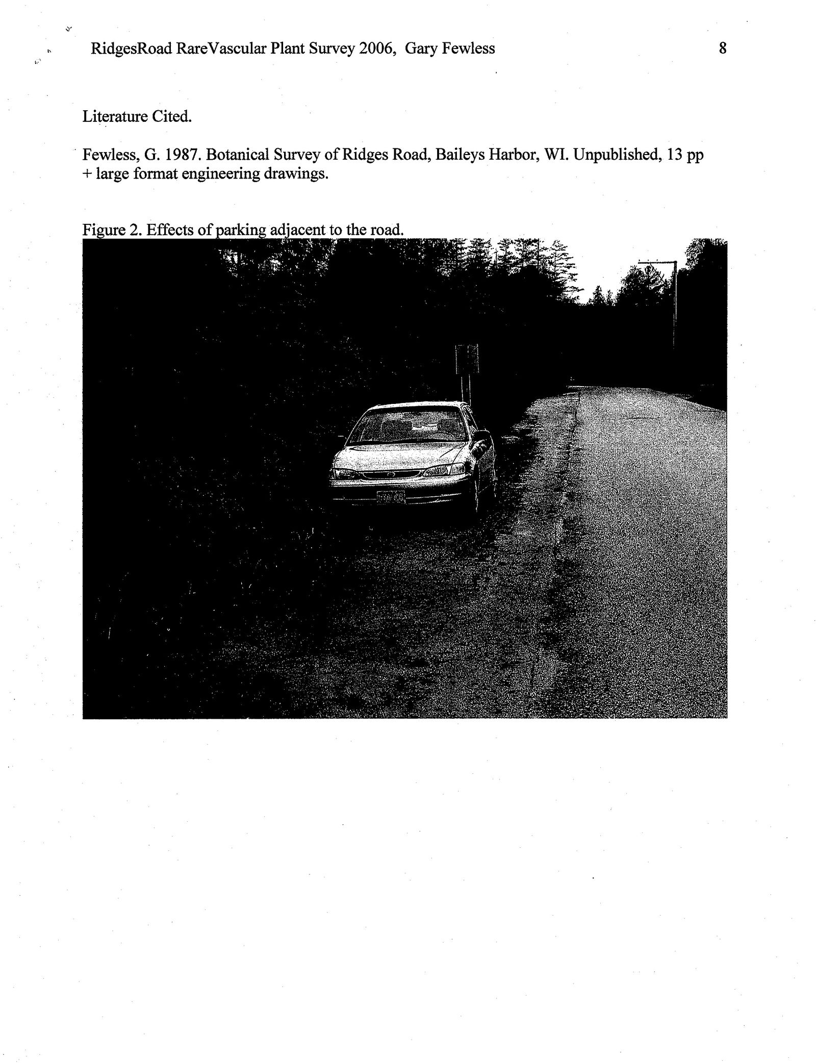 2006 Rare Plant Survey, page 8